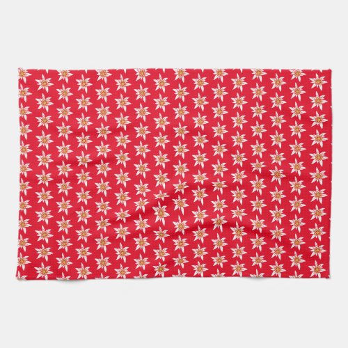 Edelweiss Pattern  Kitchen Towel