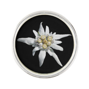 Edelweiss Photo Lapel Pin