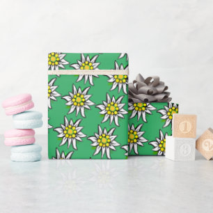 Edelweiss pure wrapping paper