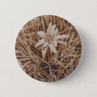 Edelweiss - Stella Alpina Button