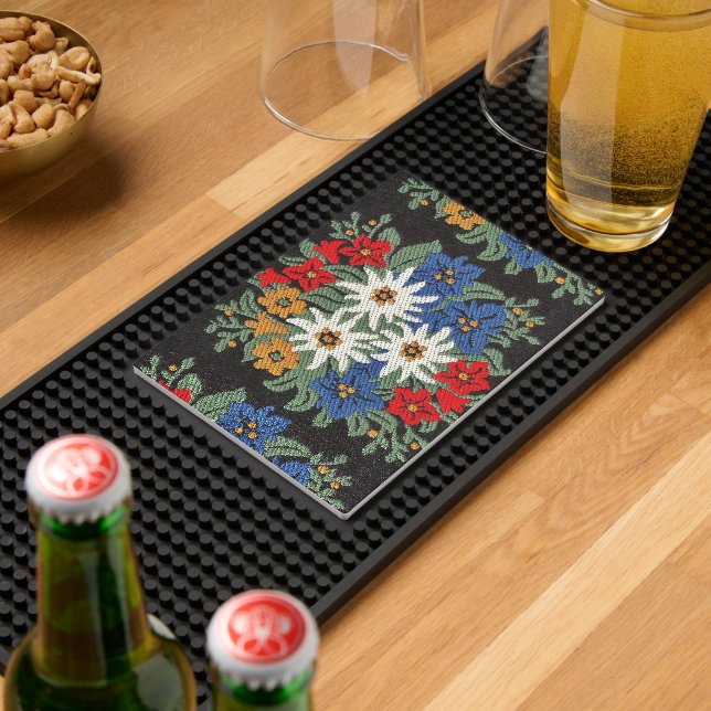 Edelweiss Swiss Alpine Flower  Bar Mat (Insitu (Bar 2))