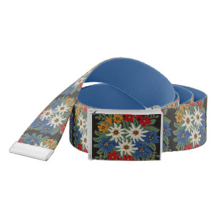 Edelweiss Swiss Alpine Flower Belt