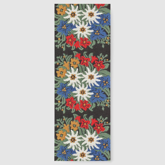 Edelweiss Swiss Alpine Flower  Bookmarks (Front)