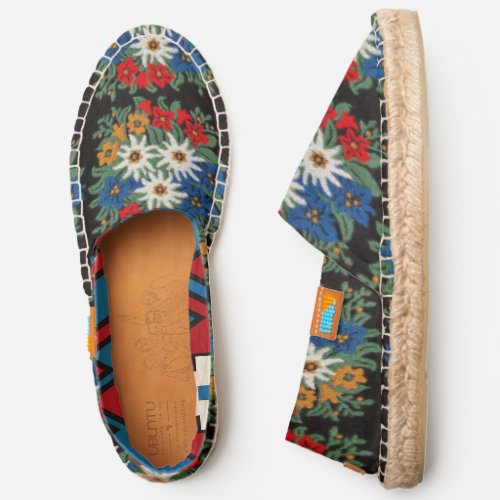 Edelweiss Swiss Alpine Flower Espadrilles