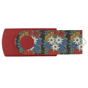 Edelweiss Swiss Alpine Flower Flash Drive