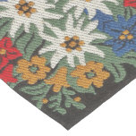 Edelweiss Swiss Alpine Flower Medium Table Runner