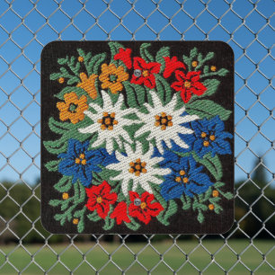 Edelweiss Swiss Alpine Flower Metal Sign