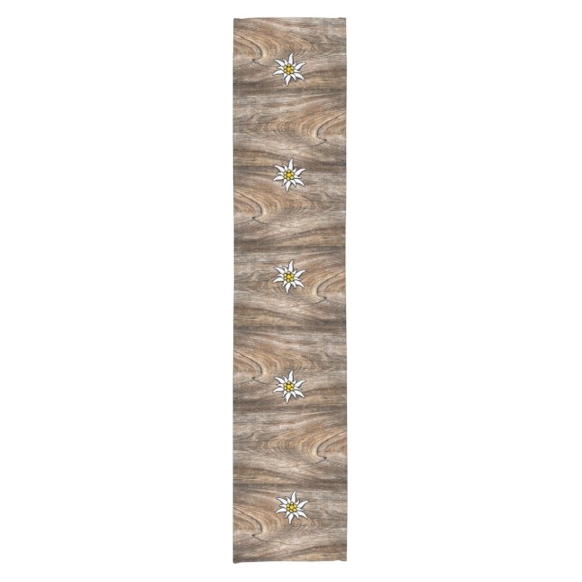 Edelweiss Wood Table Runner (Front)