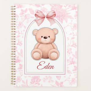 Eden Custom Pink Teddy Bear Nursery Design Planner