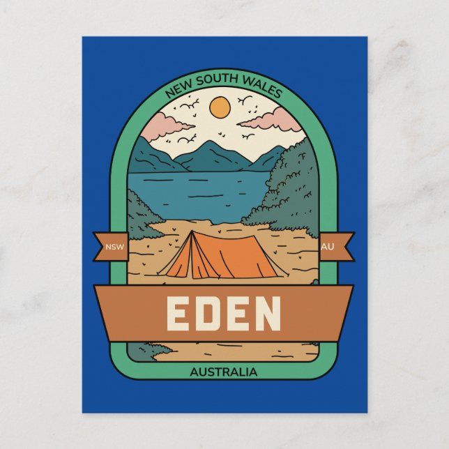 Eden NSW Australia Postcard (Front)