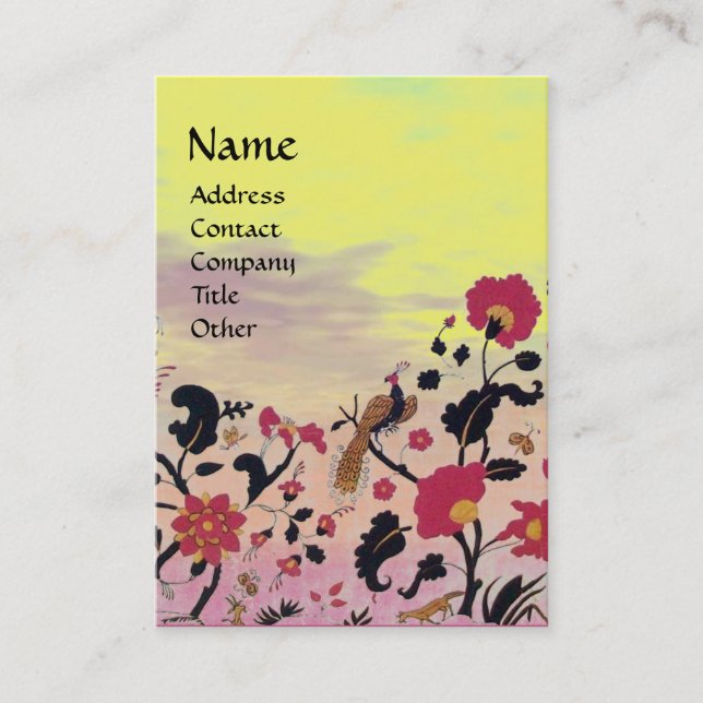 EDEN / WHIMSICAL GARDEN BUSINESS CARD (Front)