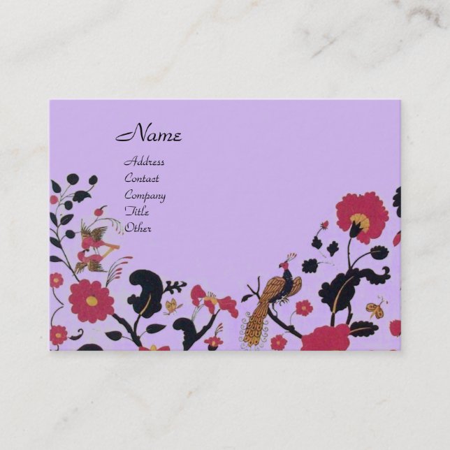 EDEN / WHIMSICAL GARDEN BUSINESS CARD (Front)