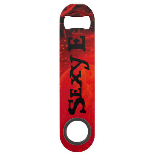 Edens Custom Level name on RED w/ BLACK letters Bar Key
