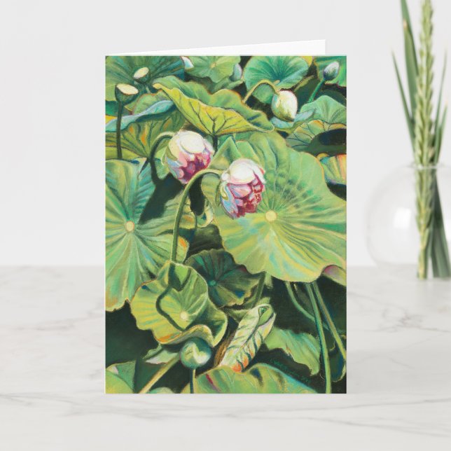 Eden's Light - Letterpress Thank You Card (Front)