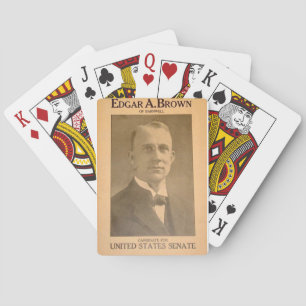 Edgar Alan Brown Poker Cards