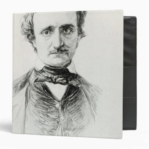 Edgar Allan Poe  1907 3 Ring Binder