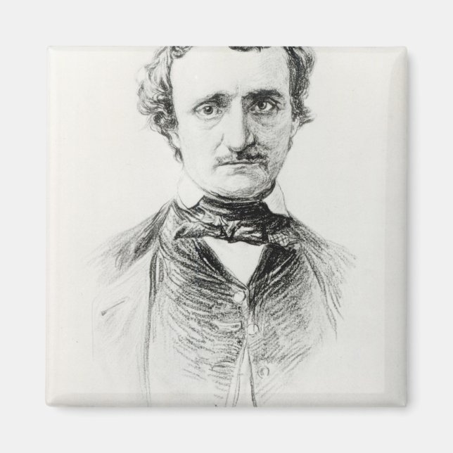 Edgar Allan Poe  1907 Magnet (Front)