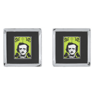 Edgar Allan Poe Anniversary January 19 Cufflinks