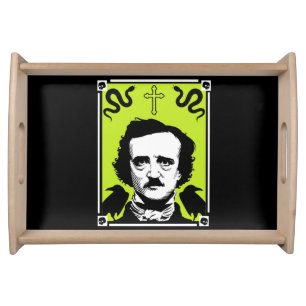 Edgar Allan Poe Anniversary January 19     Serving Tray