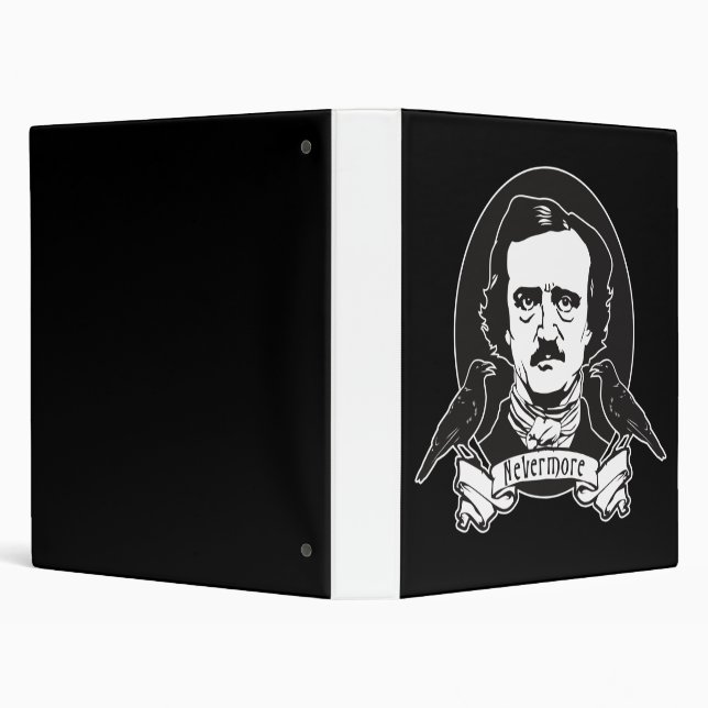 Edgar Allan Poe Avery Binder (Background)