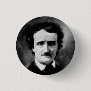 Edgar Allan Poe button