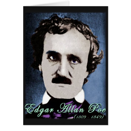 Edgar Allan Poe Cards (Front)