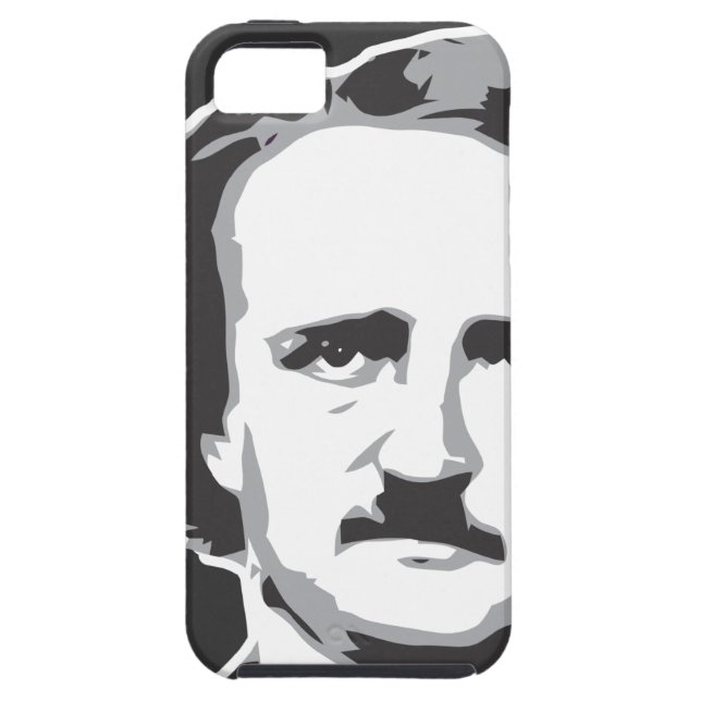 Edgar Allan Poe Case-Mate iPhone Case (Back)