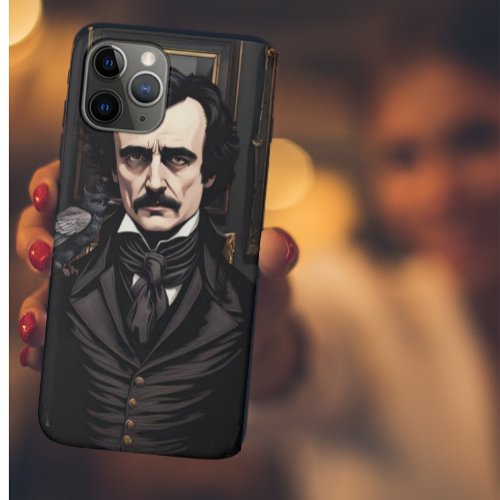 Edgar Allan Poe_ Crow iPhone 11 Pro Case
