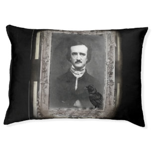 Edgar Allan Poe, dog lovers Pet Bed