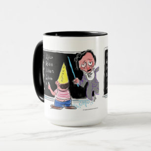 Edgar Allan Poe "Dunce" Mug