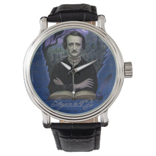 Edgar Allan Poe Gothic Raven Art Watch