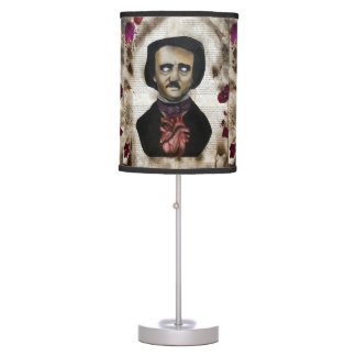 Edgar Allan Poe Home Decor Table Lamp