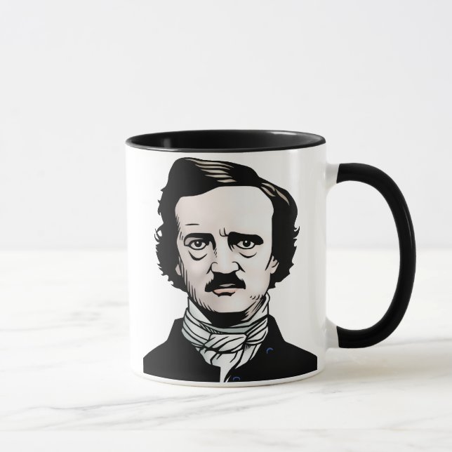 Edgar Allan Poe Mug (Right)