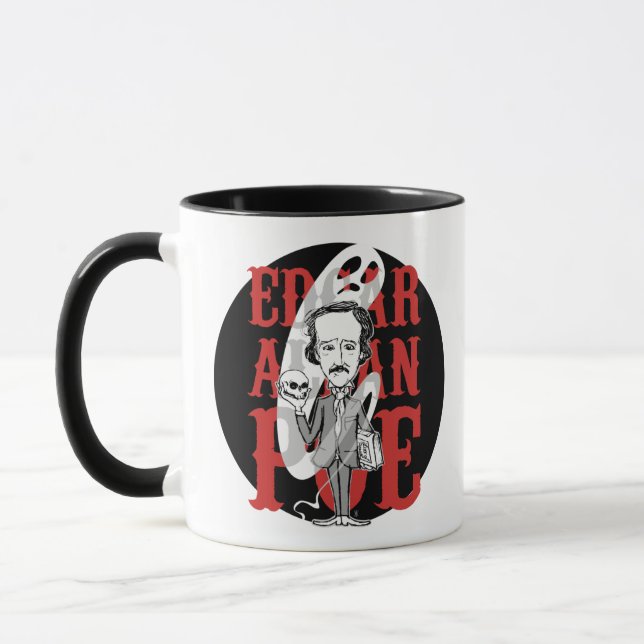 Edgar Allan Poe Mug (Left)