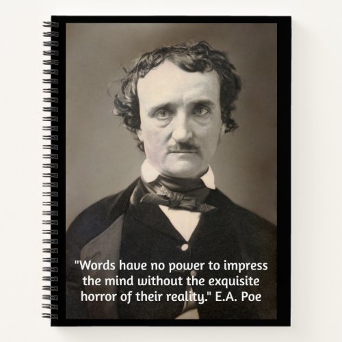 Edgar Allan Poe  Notebook