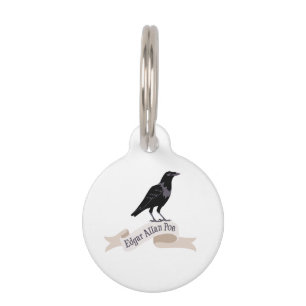 Edgar Allan Poe Pet ID Tag