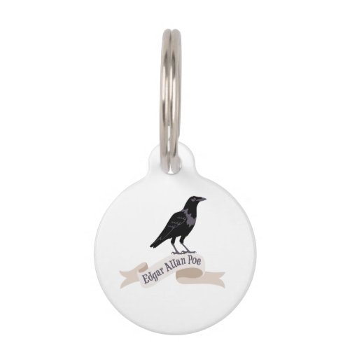 Edgar Allan Poe Pet ID Tag