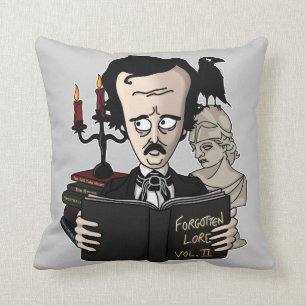 'Edgar Allan Poe' Pillow