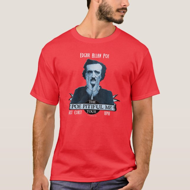 Edgar Allan 'Poe Pitiful Me' Tour Shirt (MD Front) (Front)