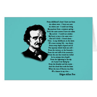 Edgar Allan Poe Poem ALONE