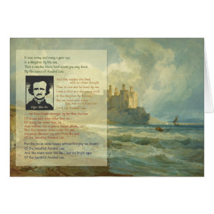 Edgar Allan Poe Poem Annabel Lee Cards