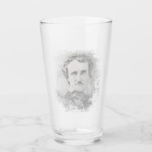 Edgar Allan Poe Poet The Raven Glass