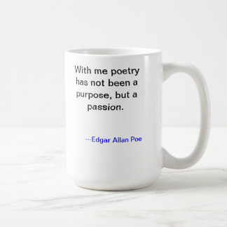 Edgar Allan Poe Poetry Mug