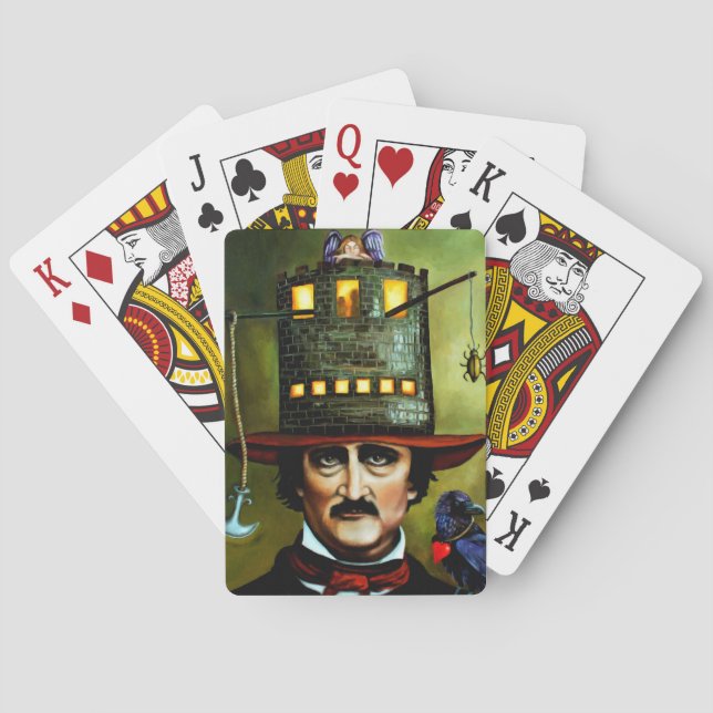 Edgar Allan Poe Poker Cards (Back)
