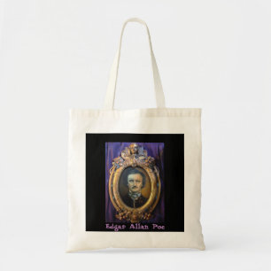 Edgar Allan Poe Portrait Budget Tote Bag