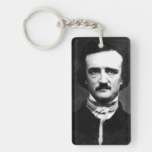 Edgar Allan Poe Portrait Keychain