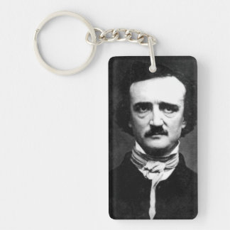 Edgar Allan Poe Portrait Keychain