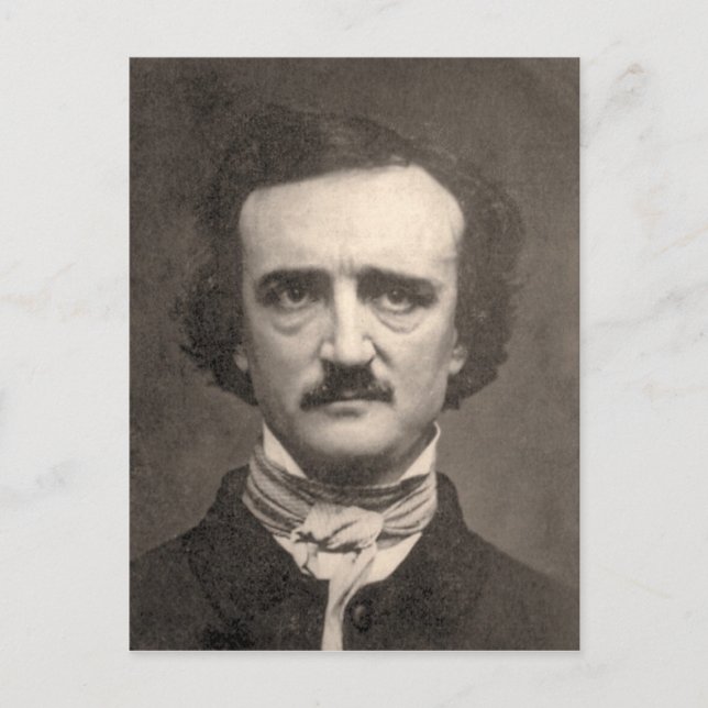 Edgar Allan Poe Postcard (Front)