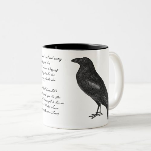 Edgar Allan Poe Raven Mug