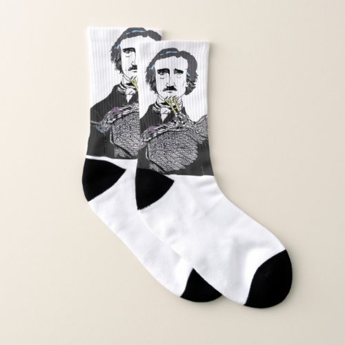 Edgar Allan Poe Socks